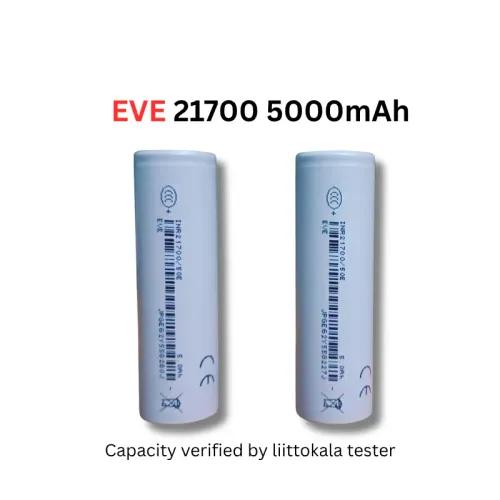 EVE 21700-50E 5000mAh Li-Ion Cell for Power Banks & DIY Battery Pack