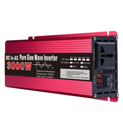 Corechain CJ-3000 1500W Pure Sine Wave Inverter â 12V to 220V