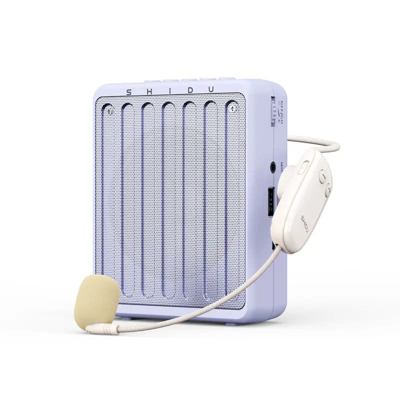 SHIDU M200 10W Voice Amplifier for Classroom & Tour Guides â Wireless Mic